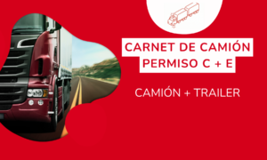 Combo Permiso C + EC (Camión + Trailer)